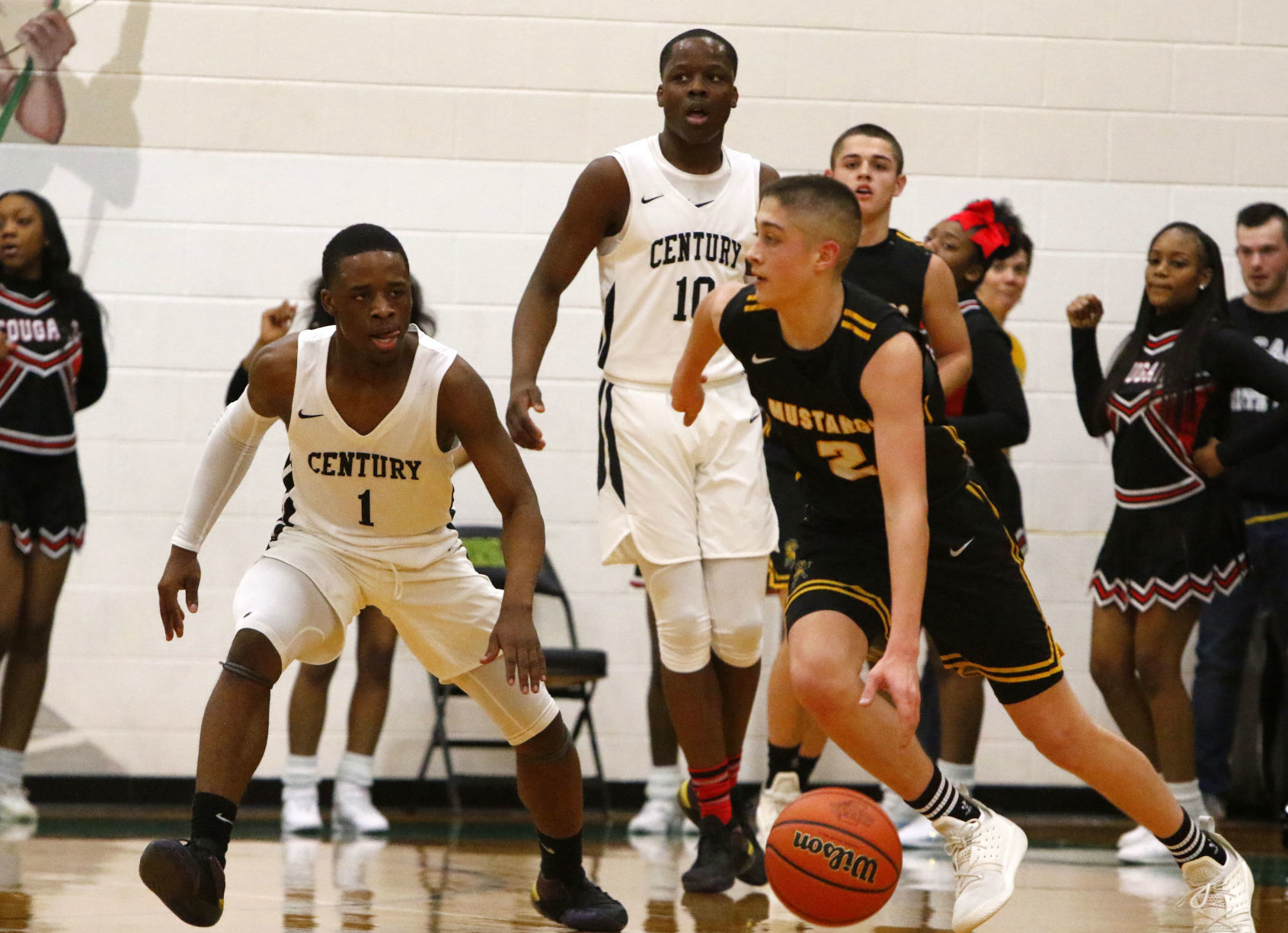 Gallery: Boys basketball Class A sectional final - Kouts vs. 21st Century